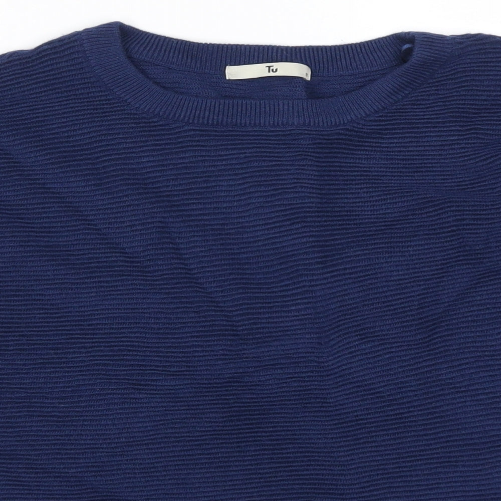 TU Womens Blue   Pullover Jumper Size 12