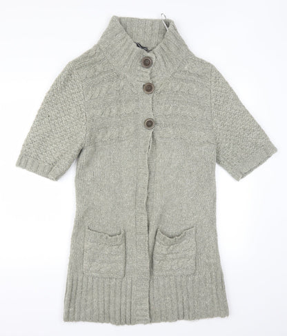 Atmosphere Womens Grey   Cardigan Jumper Size 18