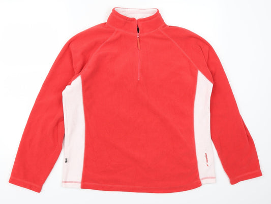 Womens UK Size 10 Mountain Life Red Jacket