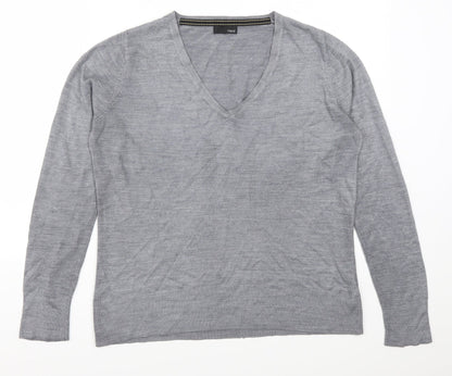 Next Womens Grey   Pullover Jumper Size 16