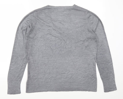 Next Womens Grey   Pullover Jumper Size 16