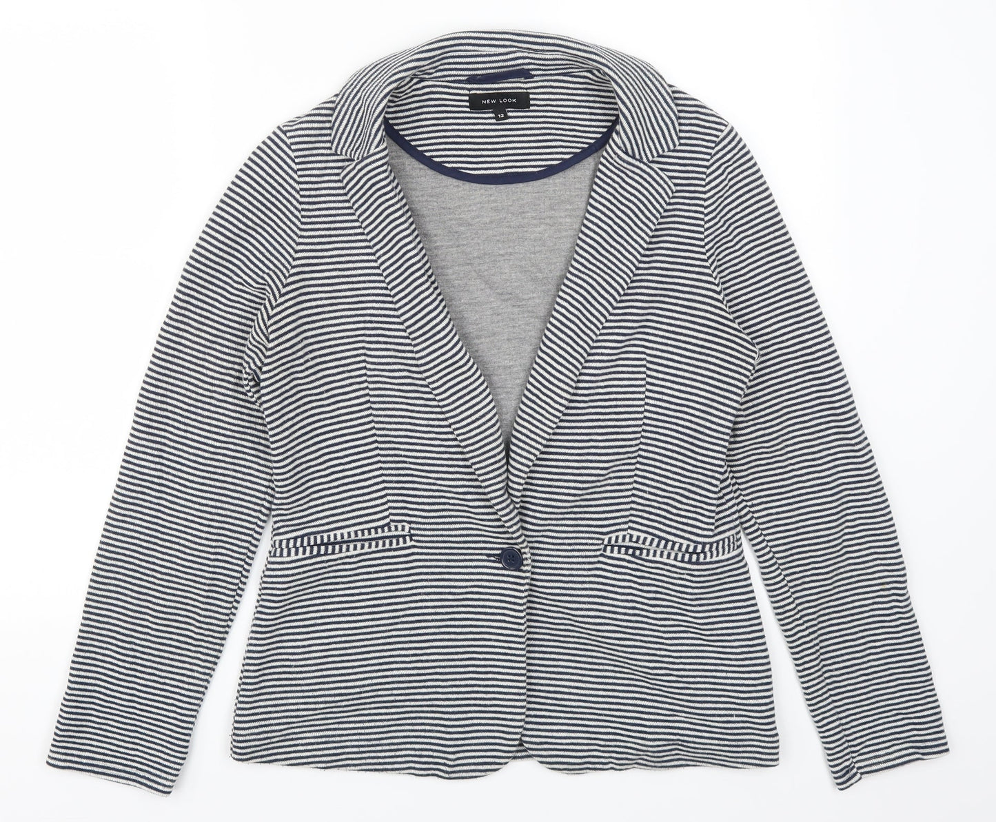 Womens UK Size 12 New Look Blue Jacket