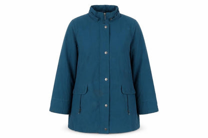 Bonmarché Womens Blue Overcoat Coat Size M