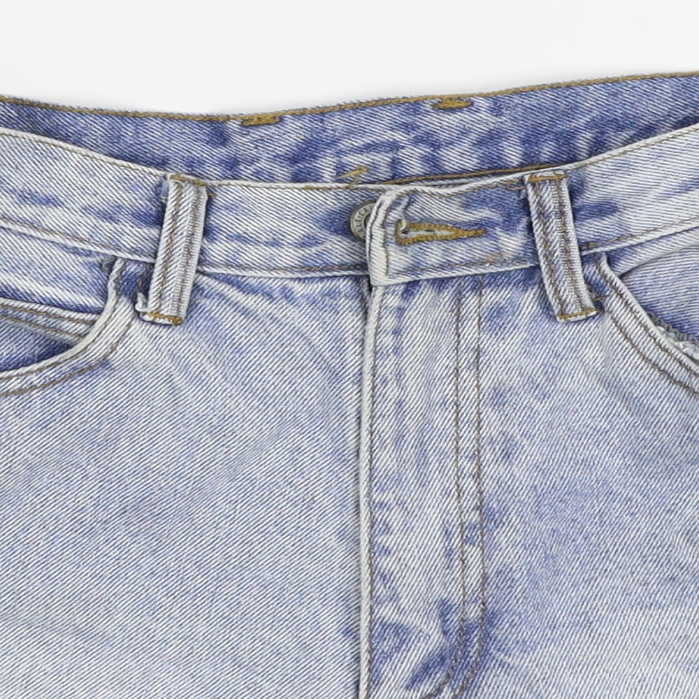 J.Galt Womens Blue  Denim Hot Pants Shorts Size S