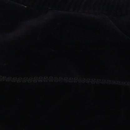 St Michael Girls Black  Corduroy Flare Skirt Size 2 Years