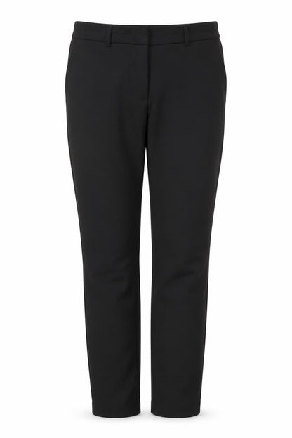 Womens UK Size 10 New Look Regular Fit Dress Pants Black Trousers