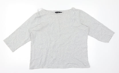 F&F Womens Grey   Basic T-Shirt Size 18