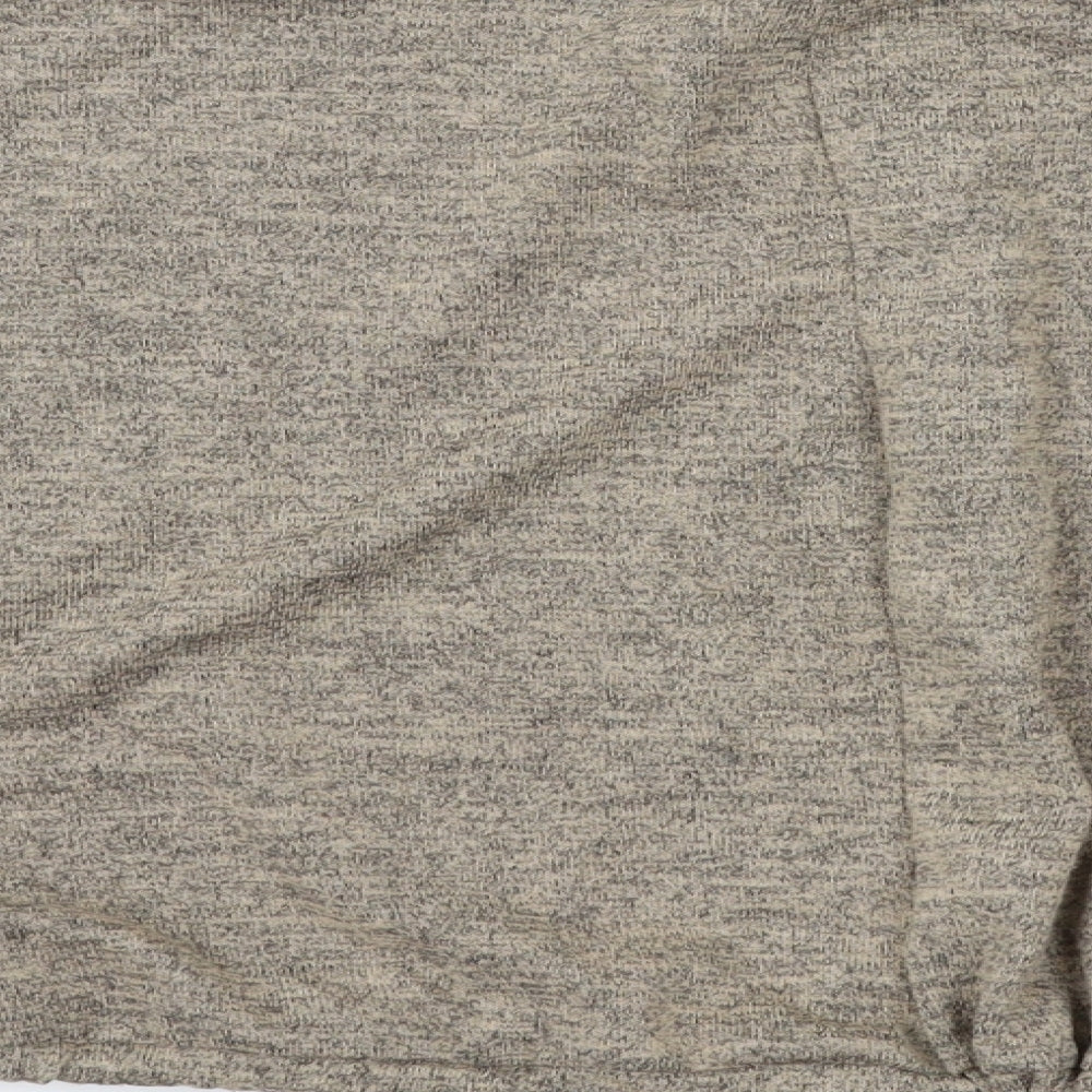 George Womens Brown Herringbone  Pullover Jumper Size 18