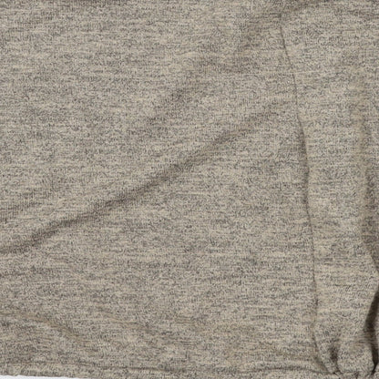 George Womens Brown Herringbone  Pullover Jumper Size 18