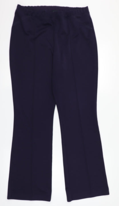 Womens UK Size 16 Marisota Regular Fit Jogger Blue Trousers