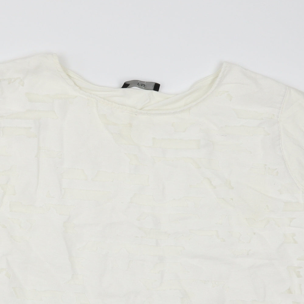 F&F Womens White   Basic Tank Size 18