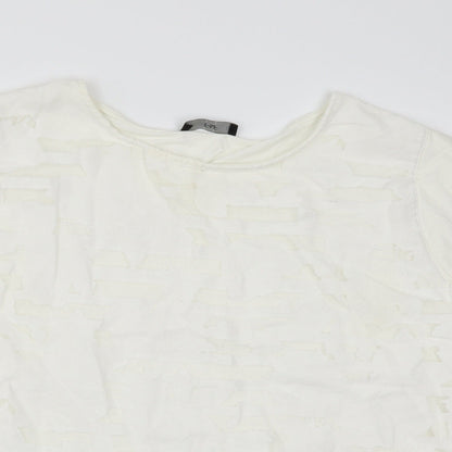 F&F Womens White   Basic Tank Size 18