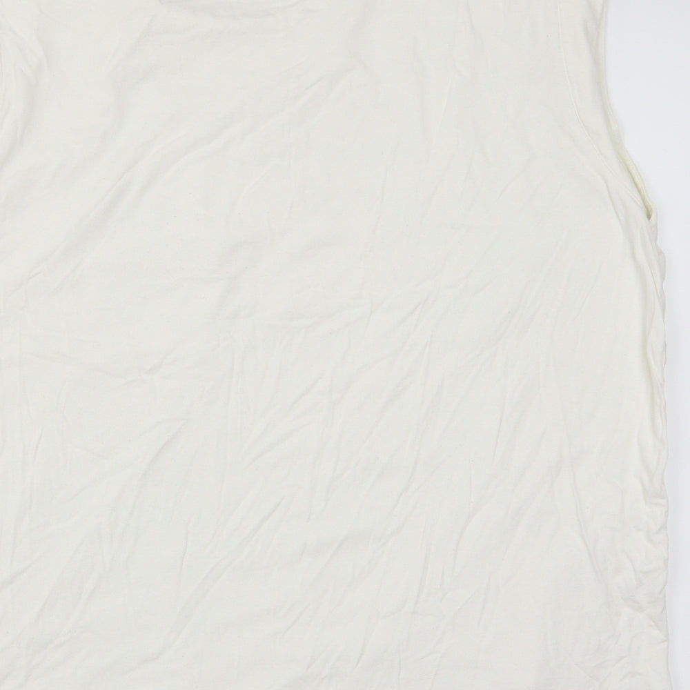 F&F Womens White   Basic Tank Size 18