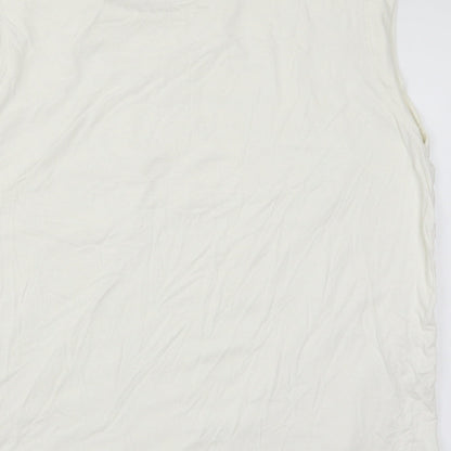 F&F Womens White   Basic Tank Size 18