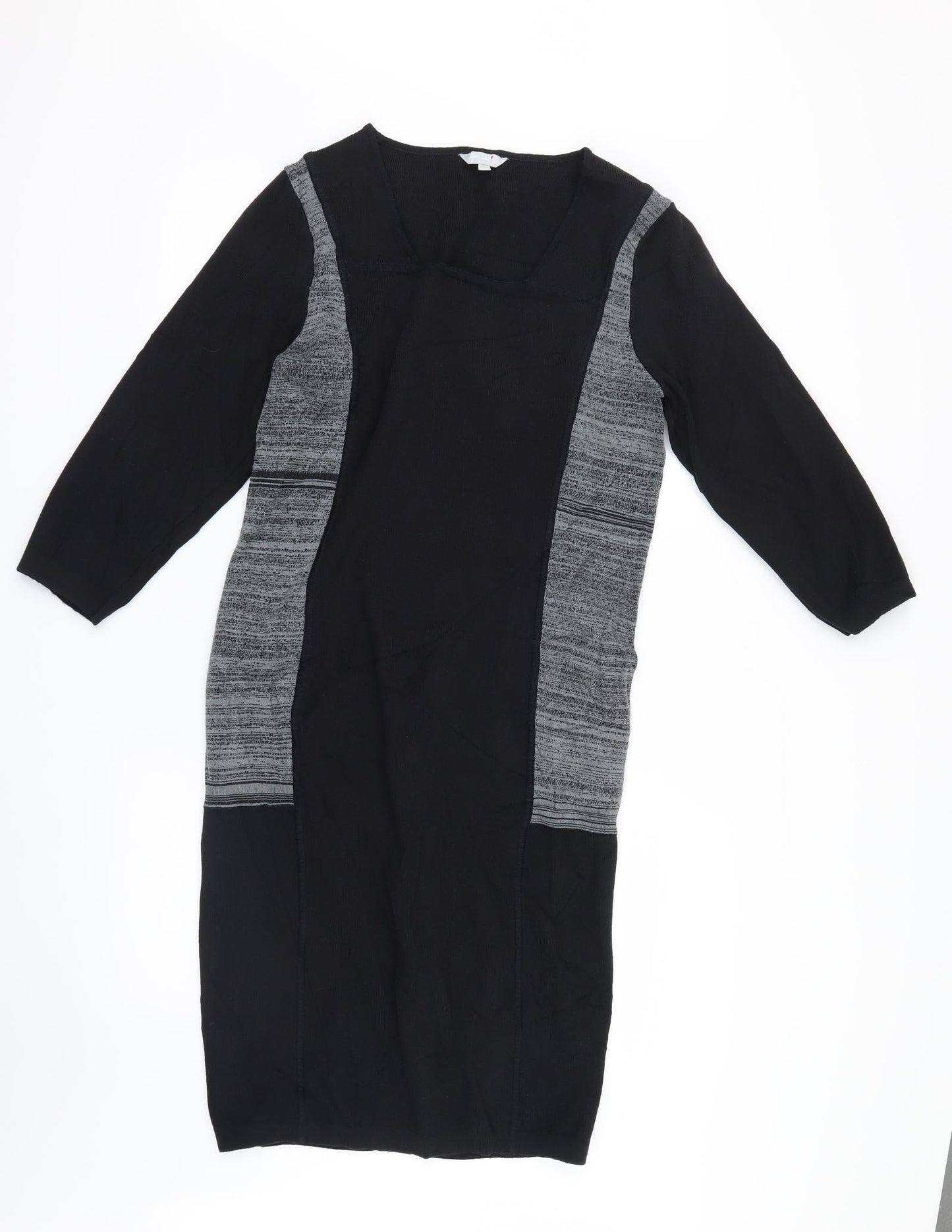 Per Una Womens Black   Shirt Dress  Size 14