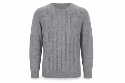 Hemingway Mens Grey  Knit Pullover Jumper Size M