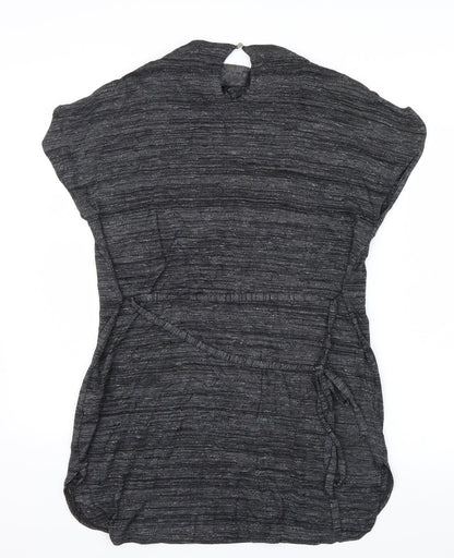 Womens UK Size S Oasis Grey Basic T-Shirt