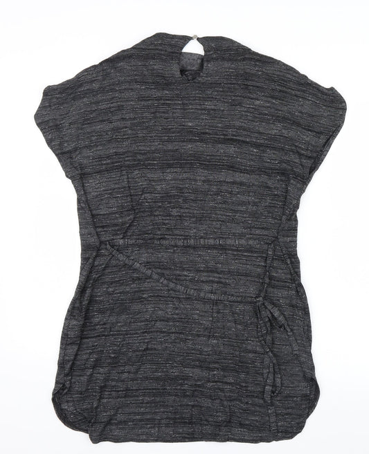 Womens UK Size S Oasis Grey Basic T-Shirt