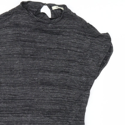 Womens UK Size S Oasis Grey Basic T-Shirt