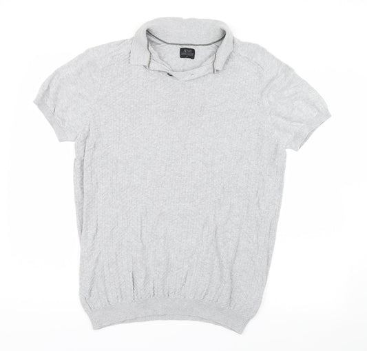 Matalan Mens Grey    T-Shirt Size M