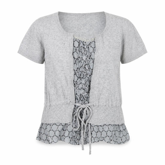 Zingara Womens Grey  Knit Cardigan Jumper Size 12