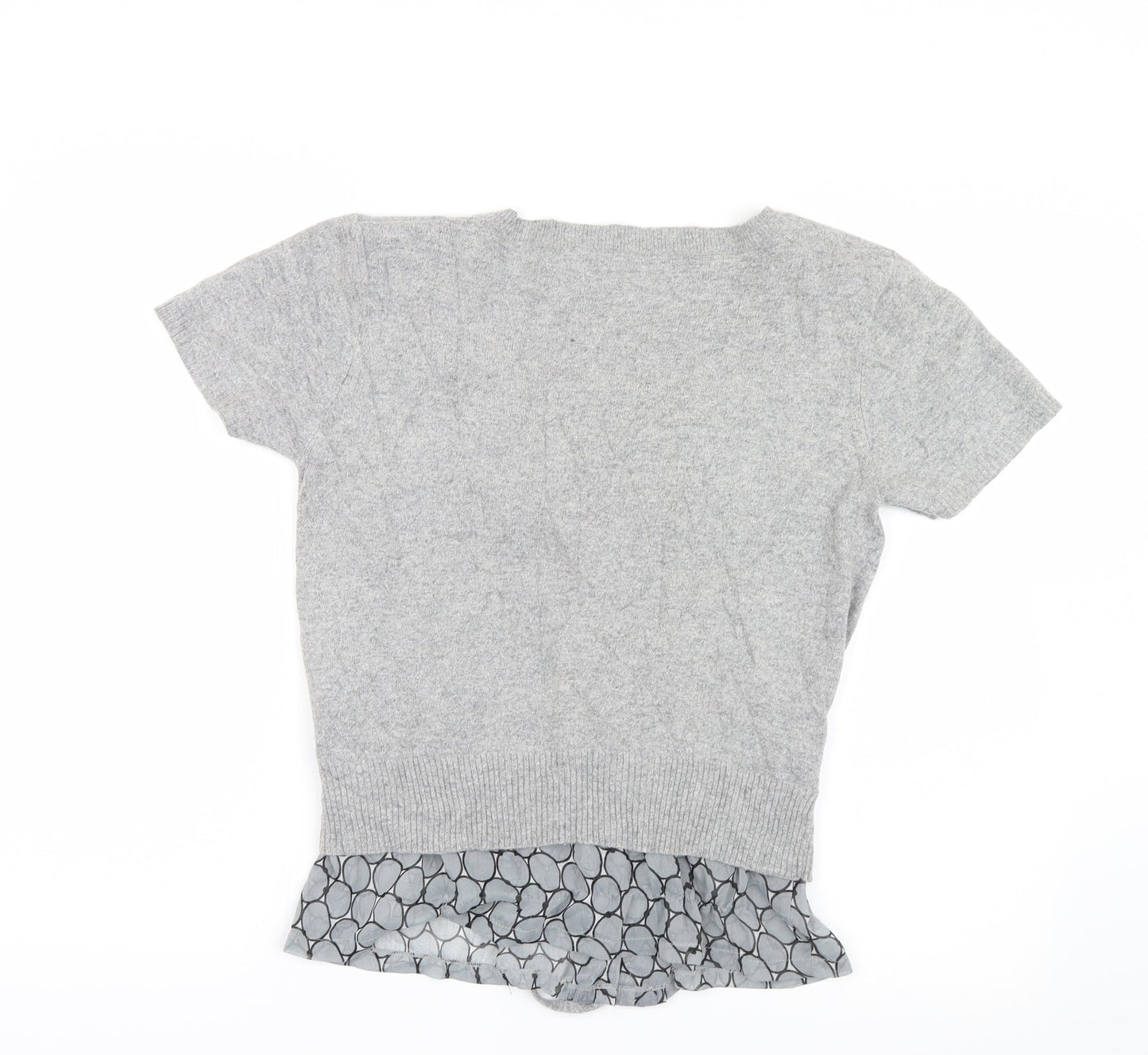 Zingara Womens Grey  Knit Cardigan Jumper Size 12