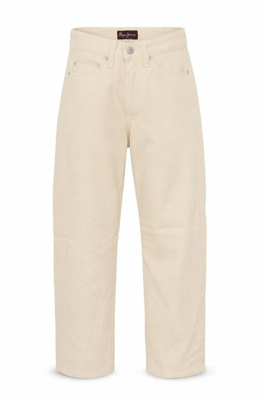 Womens UK Size 22 in Pepe Jeans Regular Fit Straight Beige Jeans