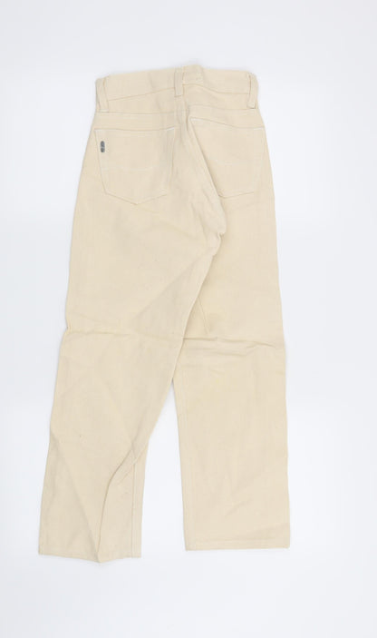 Pepe Jeans Womens Beige   Straight Jeans Size 22 in L23 in