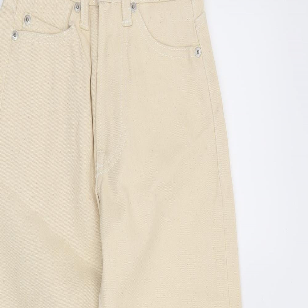 Pepe Jeans Womens Beige   Straight Jeans Size 22 in L23 in