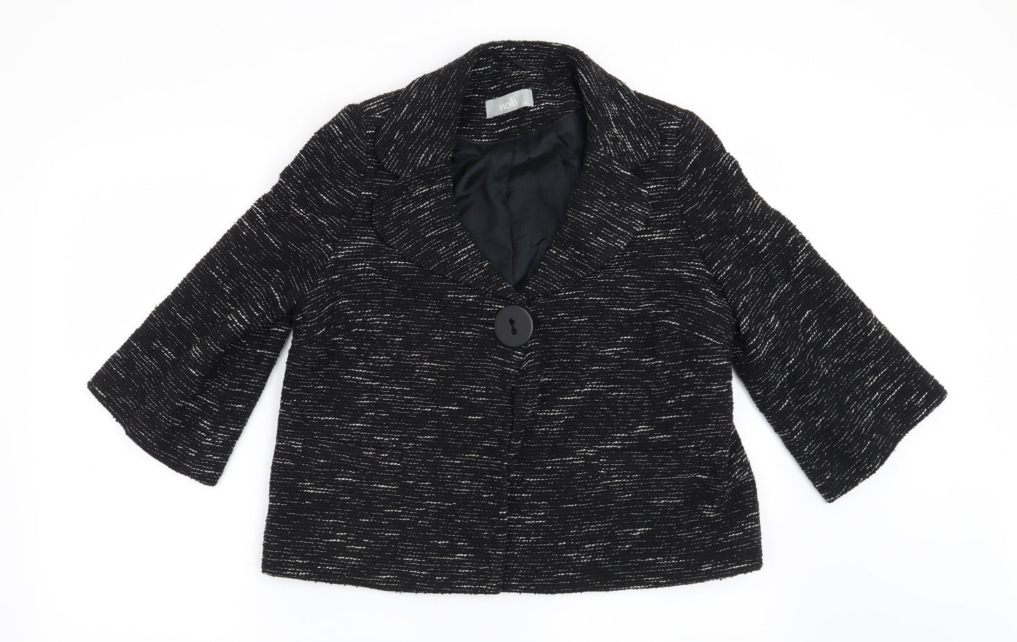 Womens UK Size 12 Wallis Black Jacket