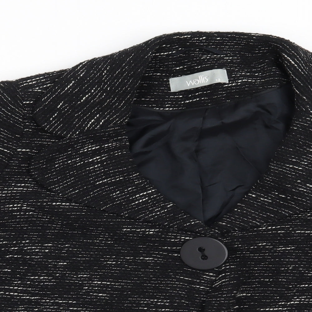 Womens UK Size 12 Wallis Black Jacket