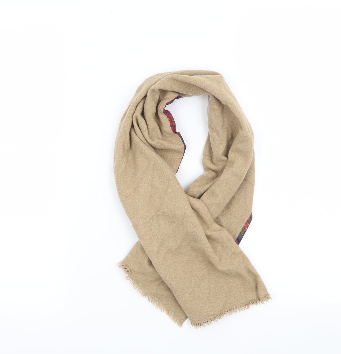Preworn Womens Beige Paisley   Scarf