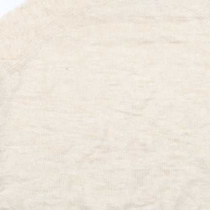 Primark Womens Beige   Pullover Jumper Size 10
