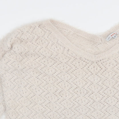Lady blush Womens Beige   Pullover Jumper Size M