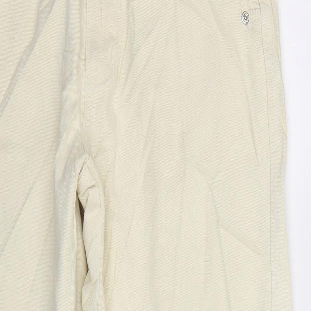 V&Co Womens Yellow  Denim Straight Jeans Size 28 in L27 in