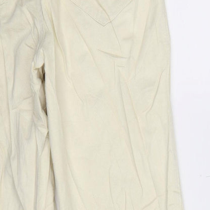 V&Co Womens Yellow  Denim Straight Jeans Size 28 in L27 in