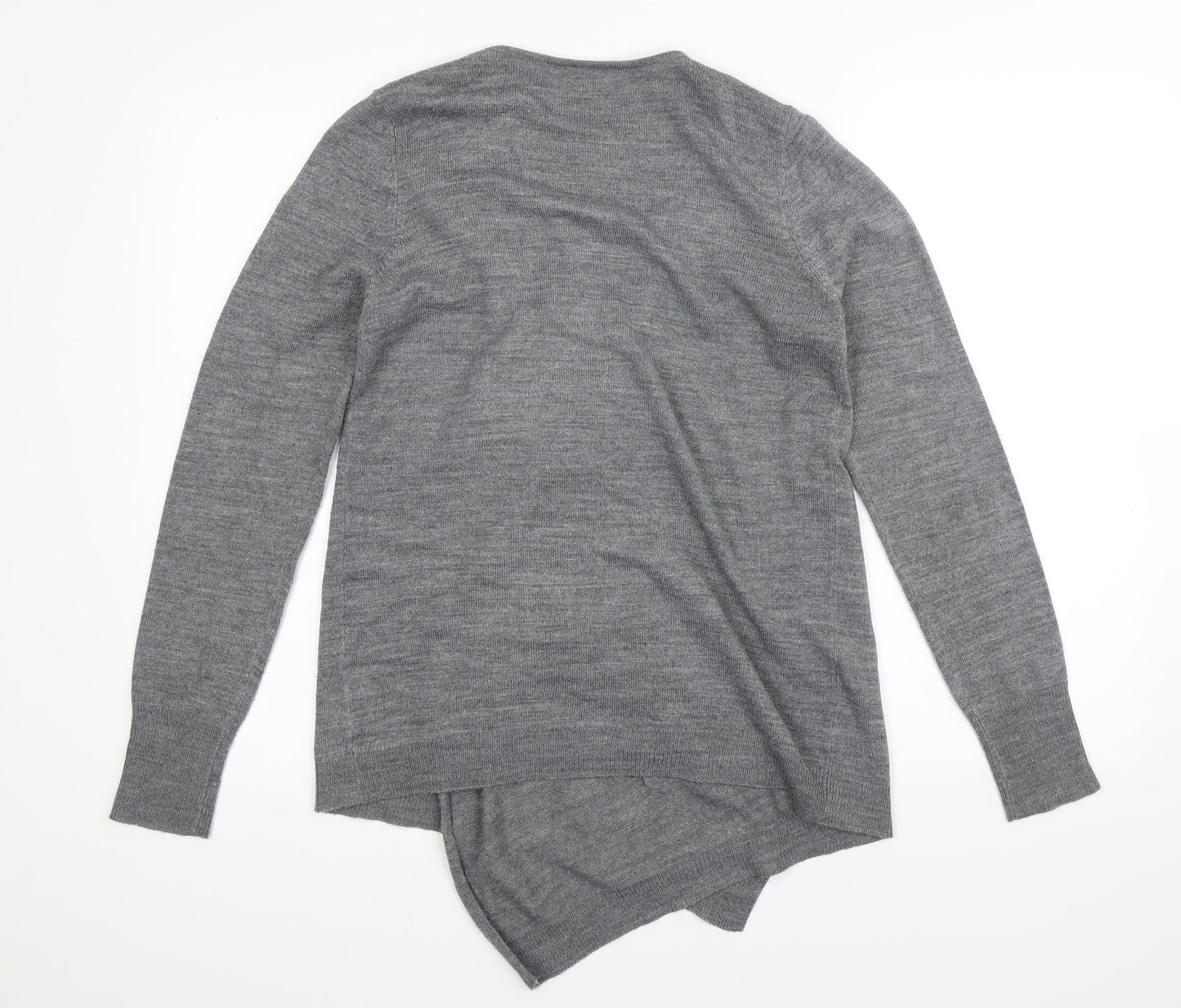 George Womens Grey  Knit Cardigan Jumper Size 10