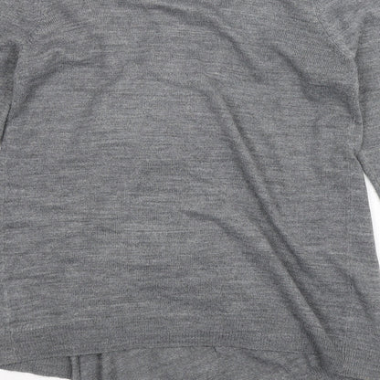 George Womens Grey  Knit Cardigan Jumper Size 10