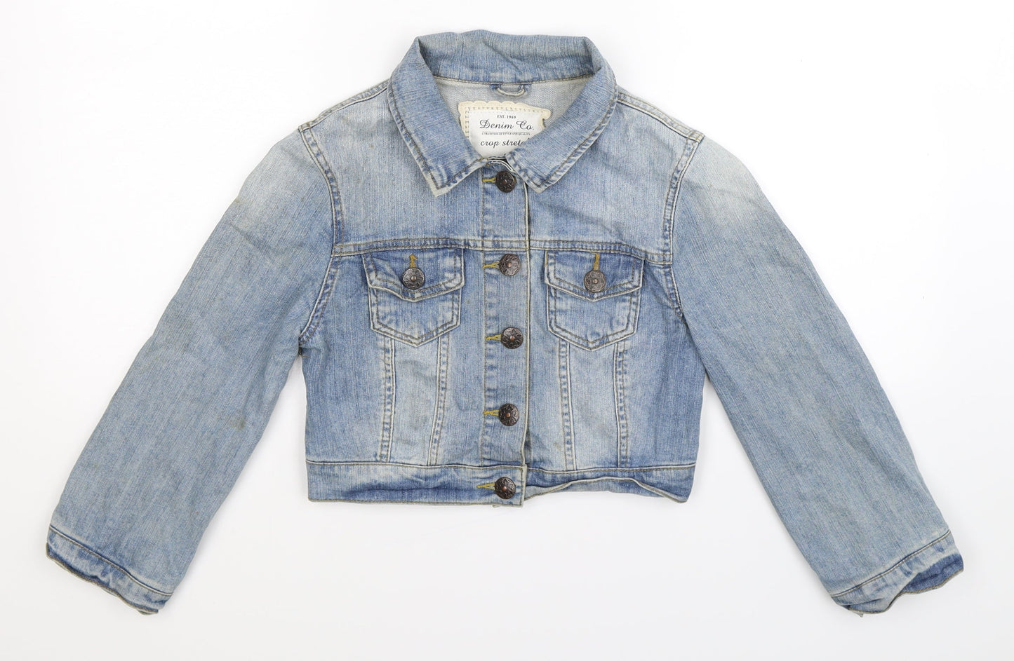 Denim Co Womens Blue  Denim Jacket  Size 8
