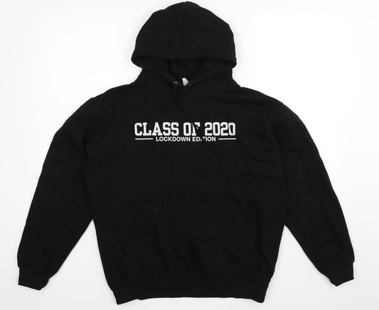 Mens UK Size M All We Do is Black Pullover Hoodie