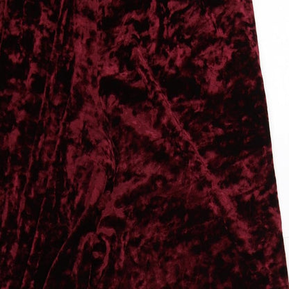 New Look Womens Brown   Cropped Trousers Size 14 L23 in