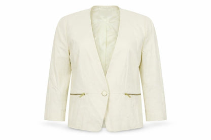 CC Womens White   Jacket Blazer Size 10