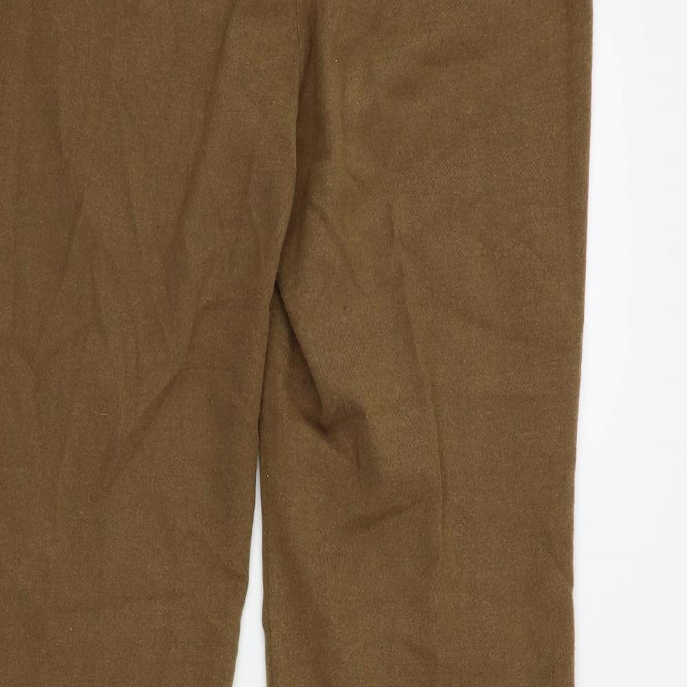 Internarcionale Womens Beige   Trousers  Size 16 L31 in