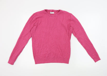 Papaya Womens Pink   Pullover Jumper Size 16