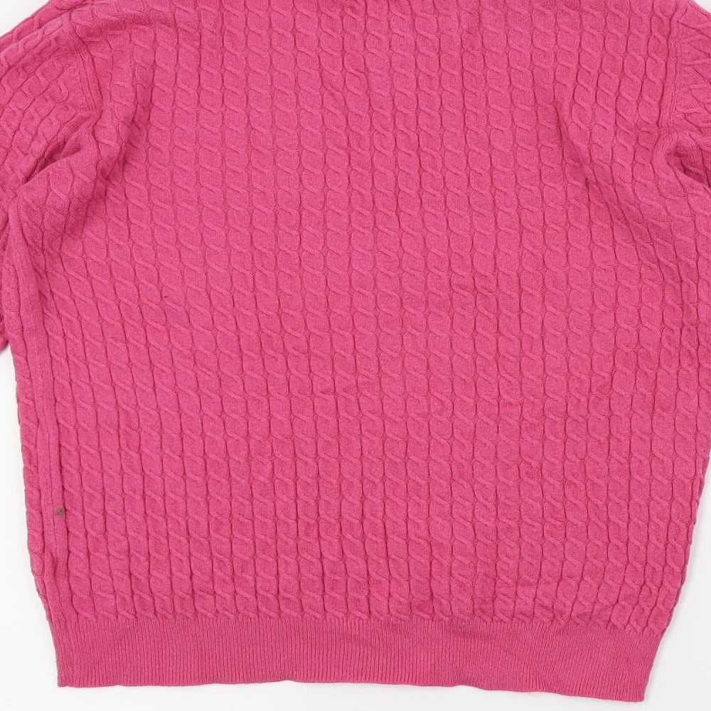 Papaya Womens Pink   Pullover Jumper Size 16