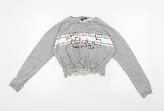 Select Womens Grey   Pullover Jumper Size 12