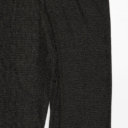 Roland Klein Womens Gold   Trousers  Size 16 L29 in