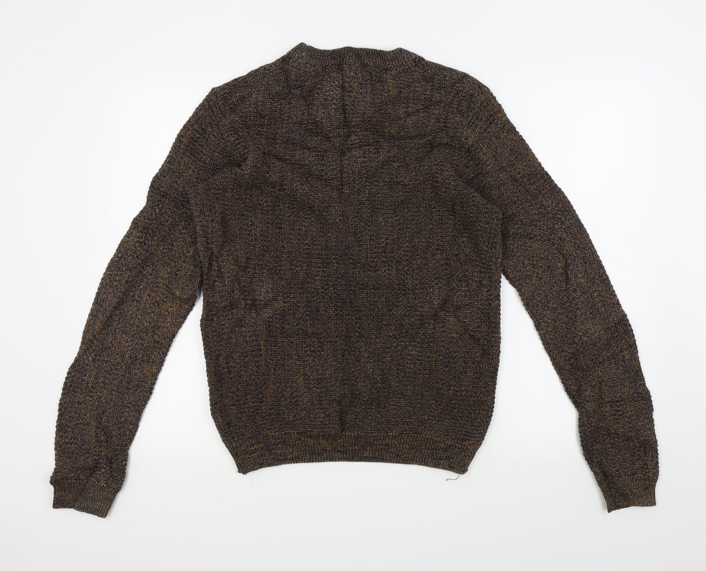 H&M Mens Brown   Pullover Jumper Size S