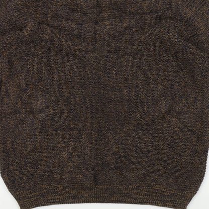 H&M Mens Brown   Pullover Jumper Size S