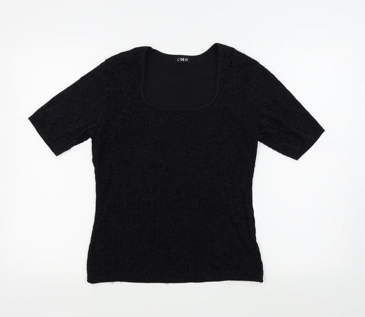CMD Womens Black   Basic T-Shirt Size M